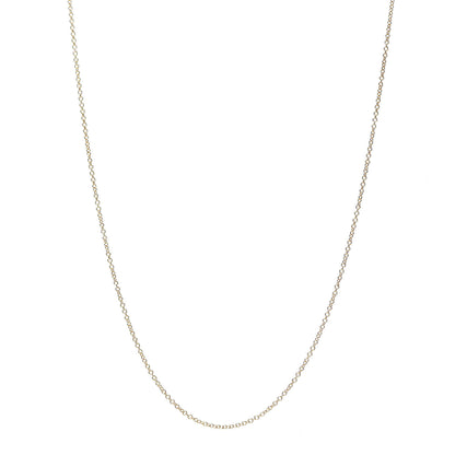 Tiffany 18K Rose Gold Chain Necklace 16" 1 of 5