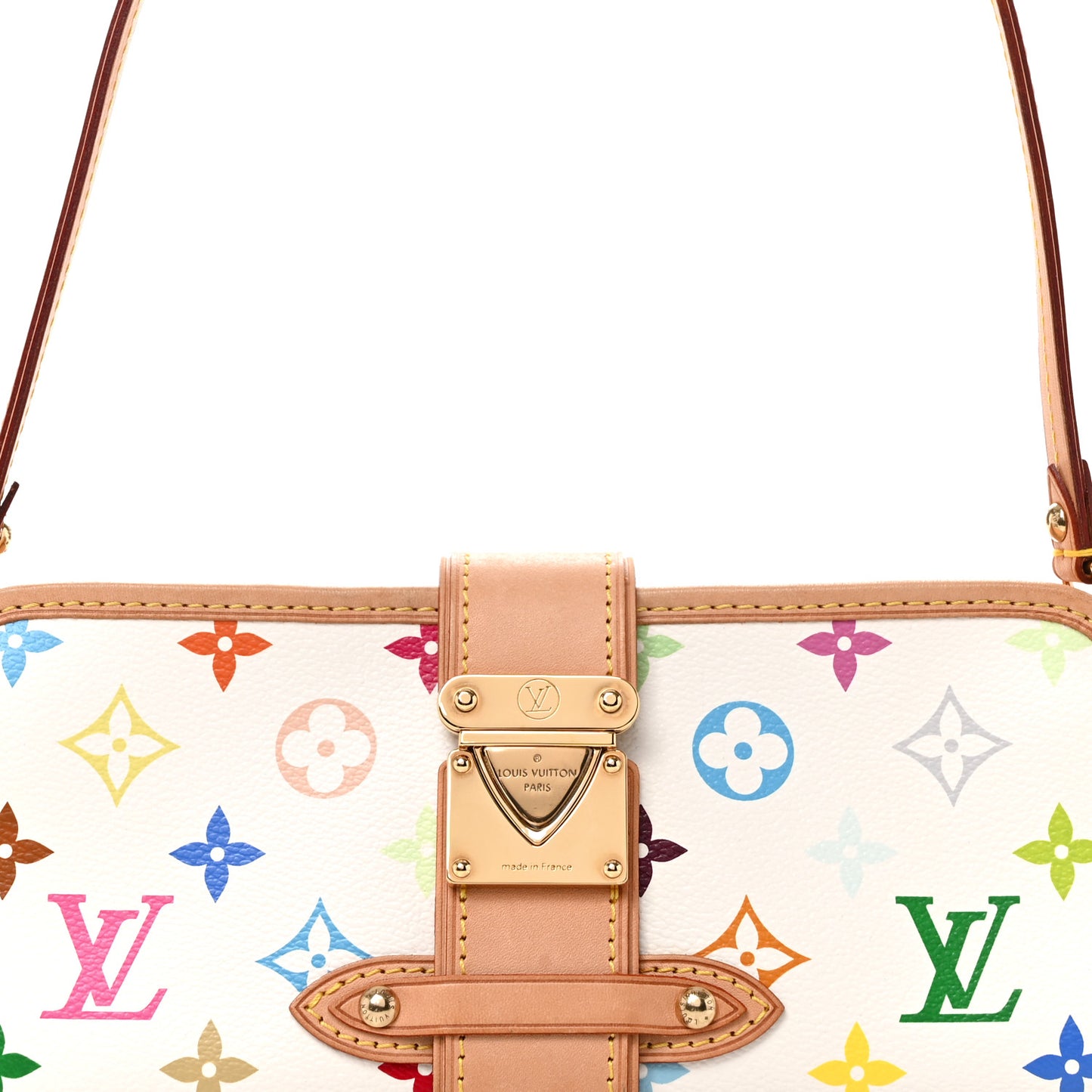 Monogram Multicolor Shirley White