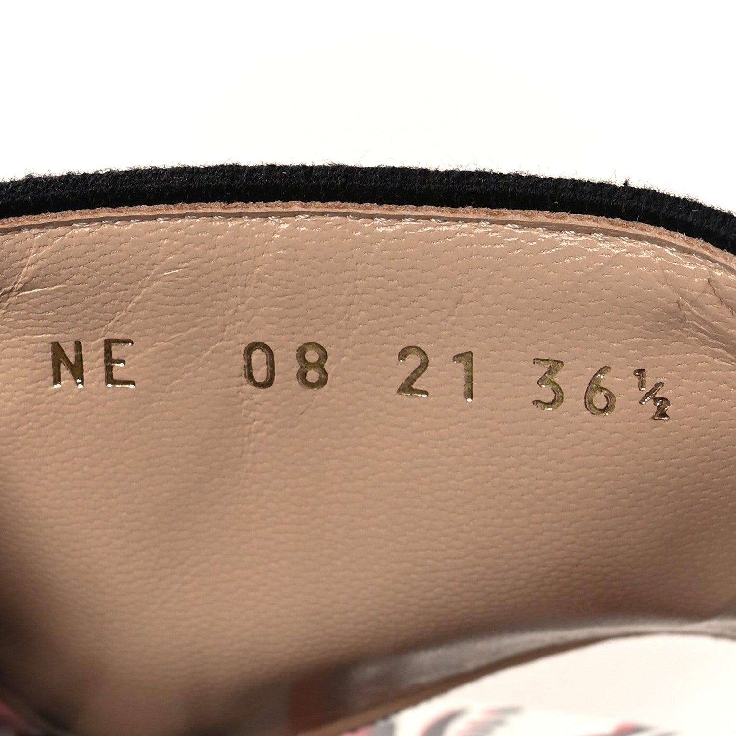 Christian Dior Canvas Cupidon Embroidered Dway Flat Slide Sandals