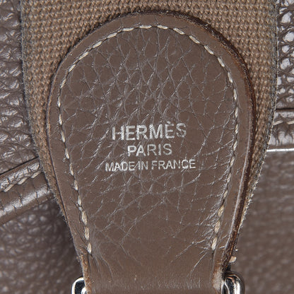 Hermes Taurillon Clemence Evelyne III PM Etoupe 14 of 18