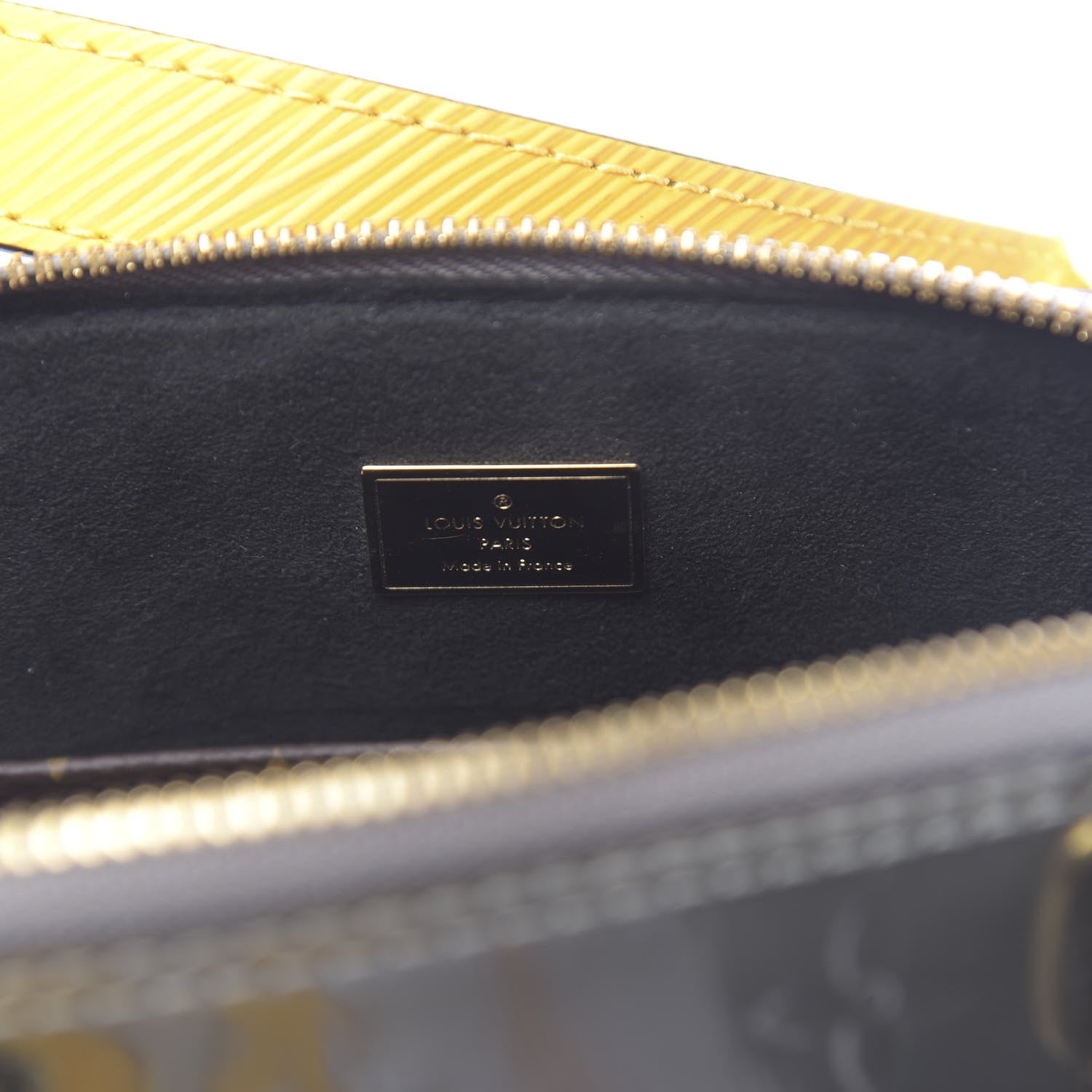 Louis Vuitton Vernis Epi Monogram Alma BB Bitume Metallise 6 of 9
