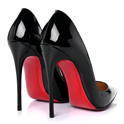 Christian Louboutin Patent So Kate 120 Pumps 35 Black 4 of 8