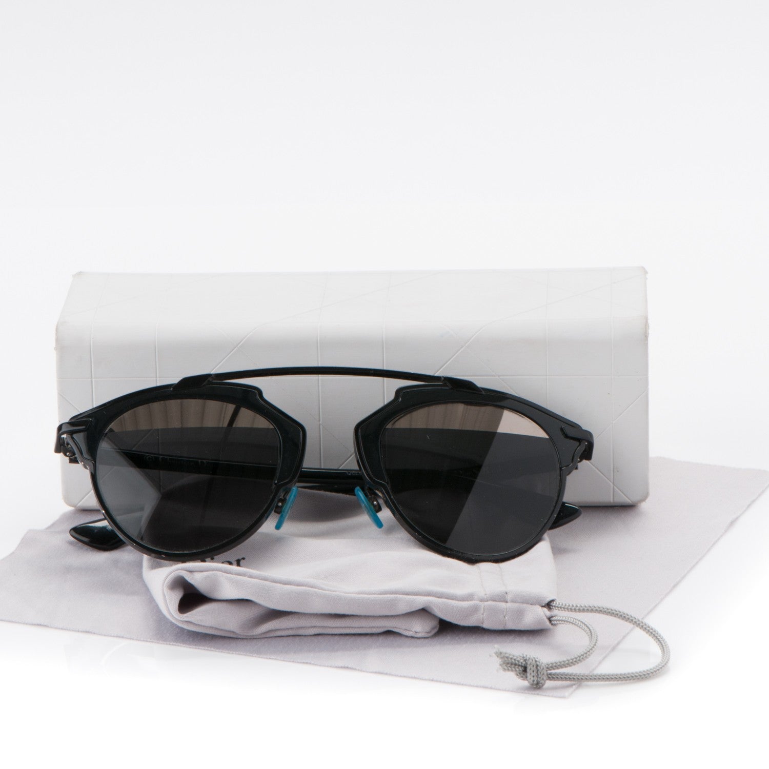Christian Dior So Real Sunglasses Black 8 of 8