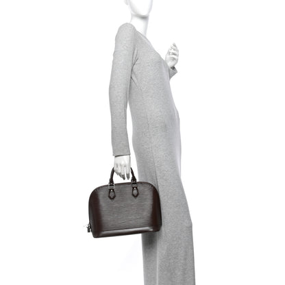 Louis Vuitton Epi Alma PM Moka 2 of 14