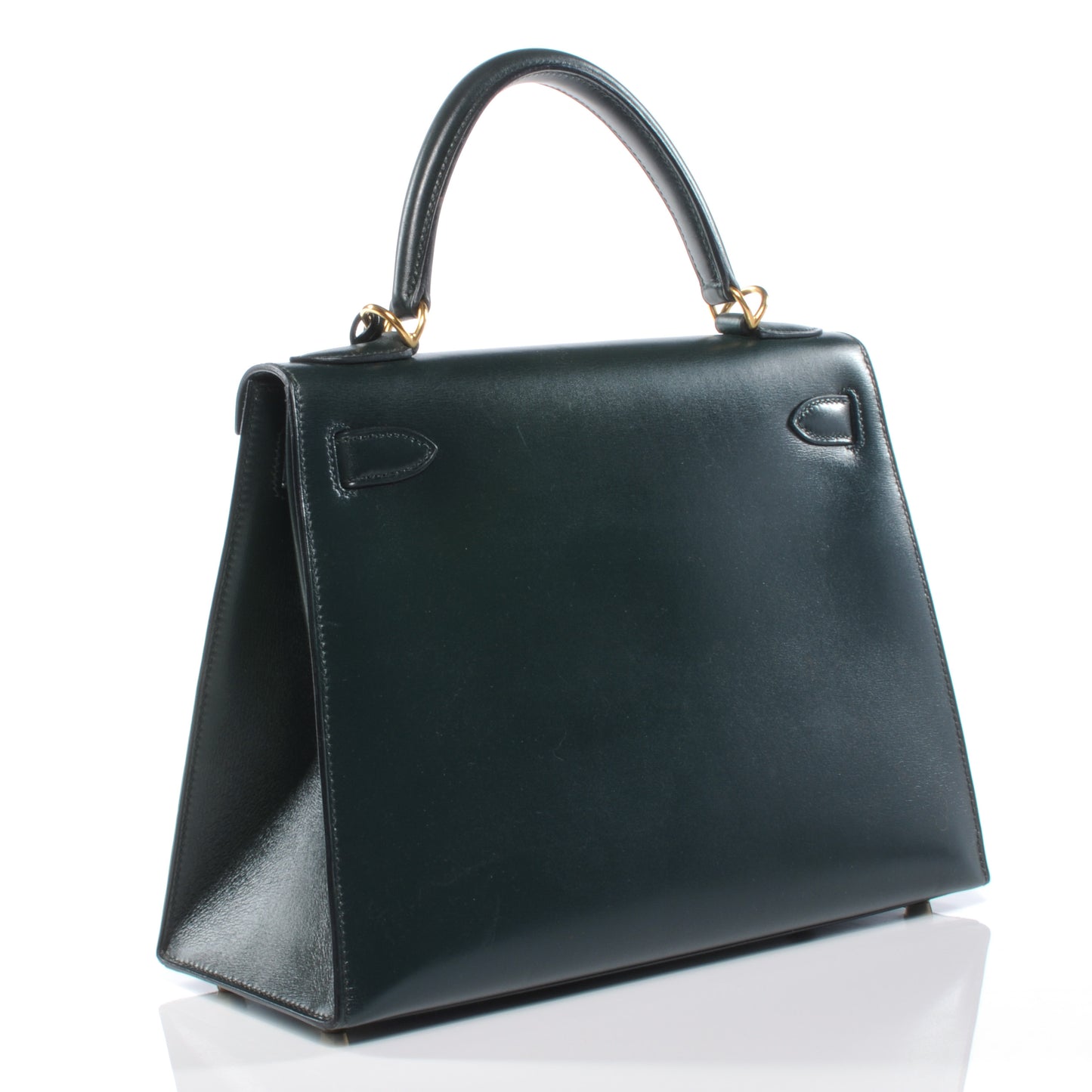 Box Calf Kelly 28 Vert Fonce