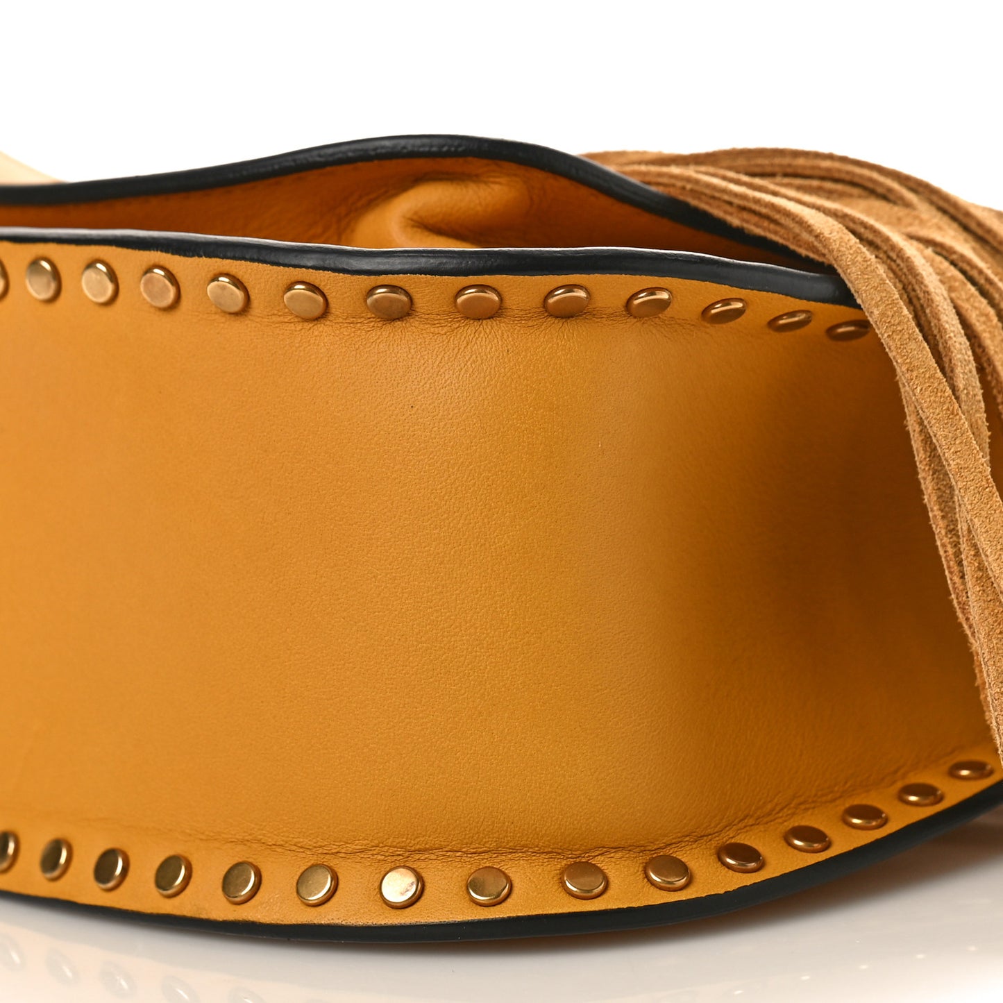 Calfskin Braided Mini Hudson Shoulder Bag Sunflower