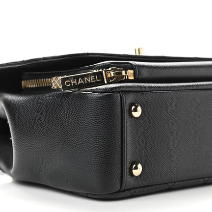 Chanel Caviar Quilted Medium Business Affinity Flap Black 5 of 10