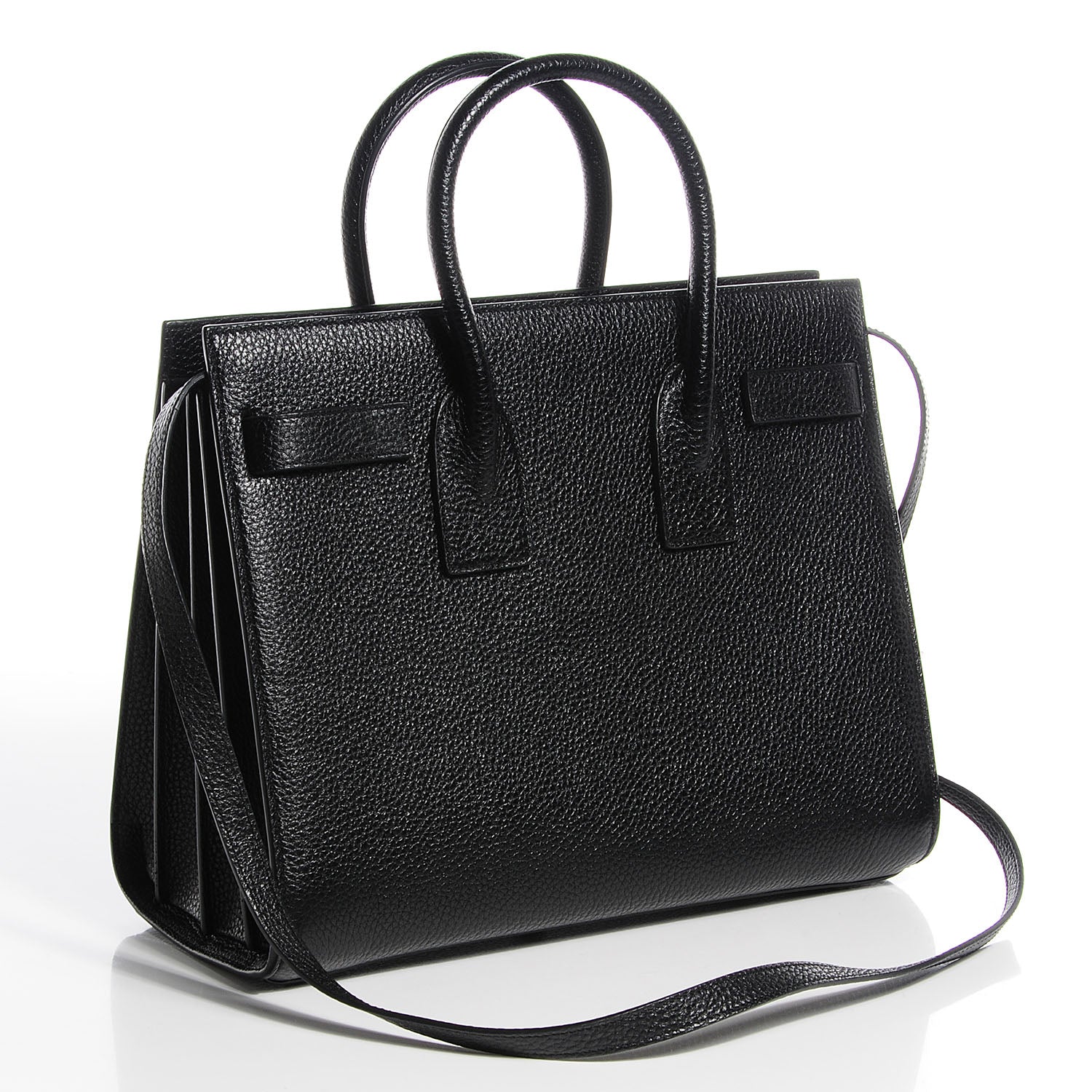 Louis Vuitton Grained Calfskin Small Sac De Jour Black 3 of 9