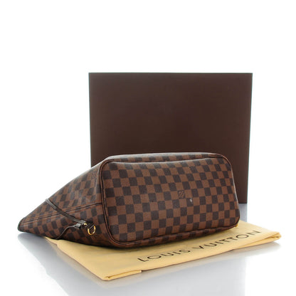 Louis Vuitton Damier Ebene Neverfull MM 4 of 10