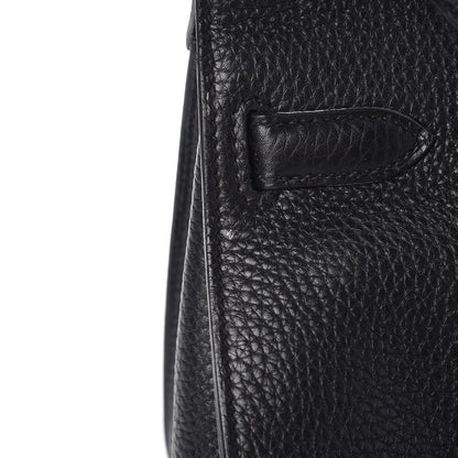 Hermes Taurillon Clemence Jypsiere 28 Black 9 of 11