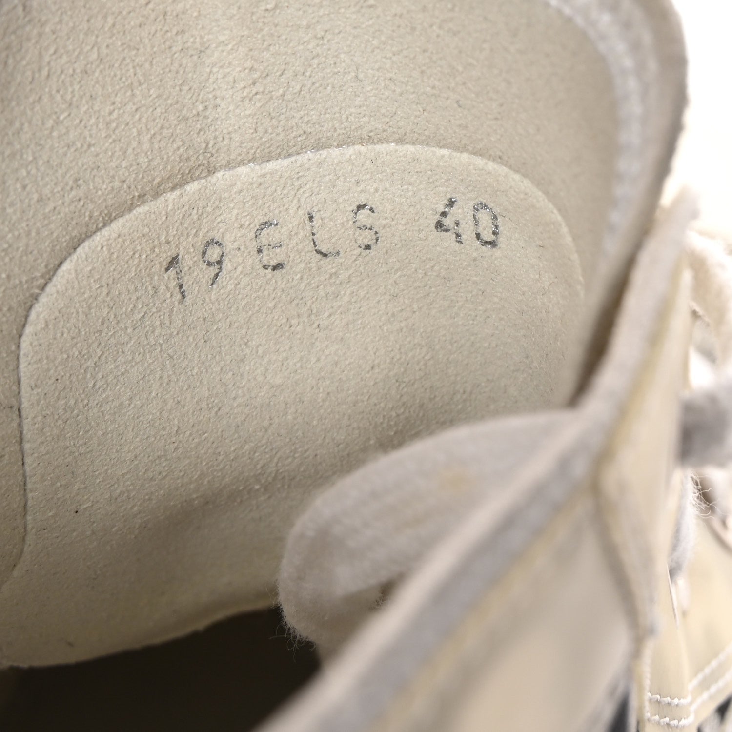 Christian Dior Technical Canvas Oblique B23 High Top Sneakers 40 White Black 9 of 9