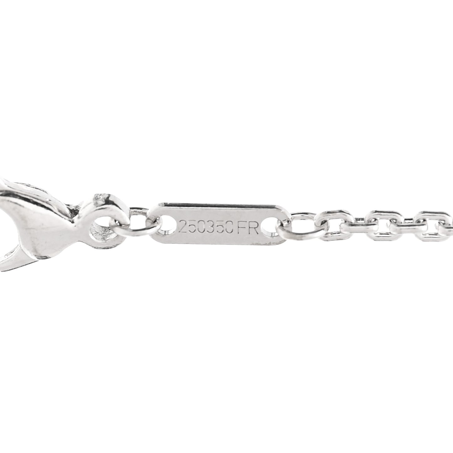 18K White Gold Diamond Mother of Pearl Hope Charity Limited Edition Bracelet
