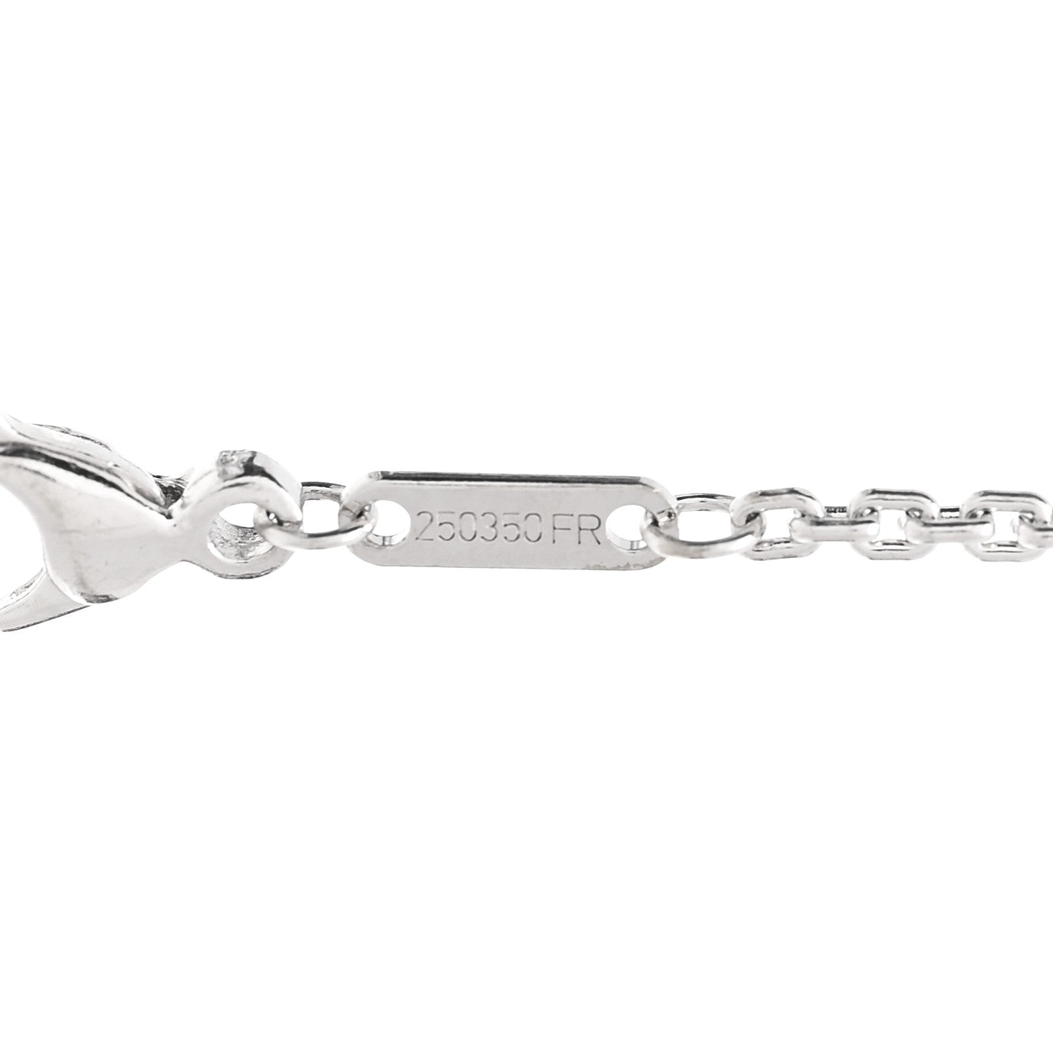 Harry Winston 18K White Gold Diamond Mother of Pearl Hope Charity Limited Edition Bracelet 4 of 4