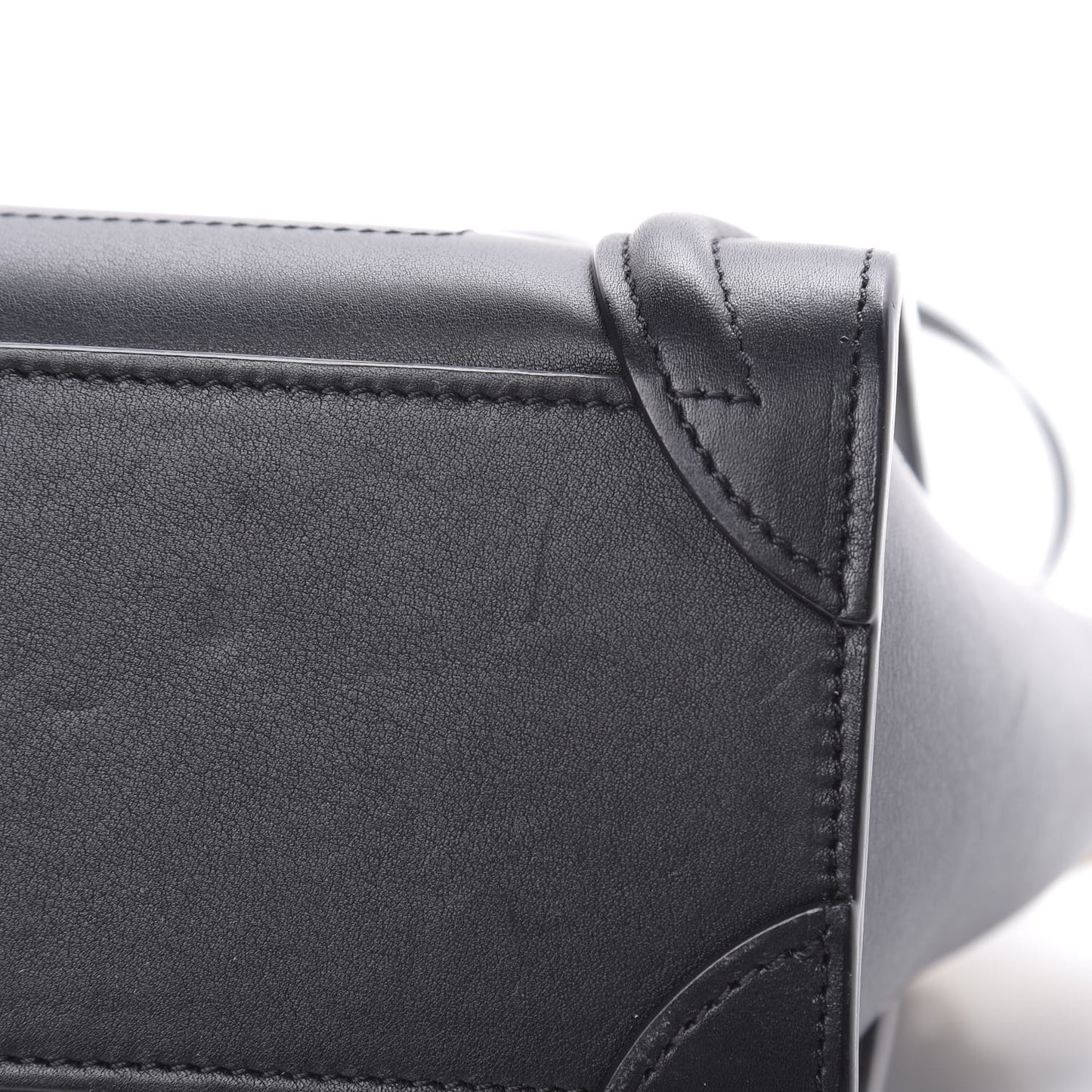 Smooth Calfskin Nano Luggage Black