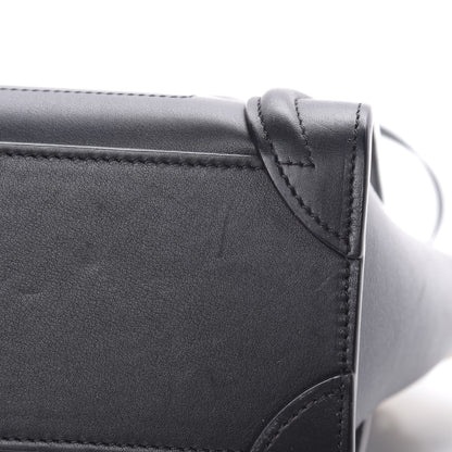 Celine Smooth Calfskin Nano Luggage Black 11 of 12