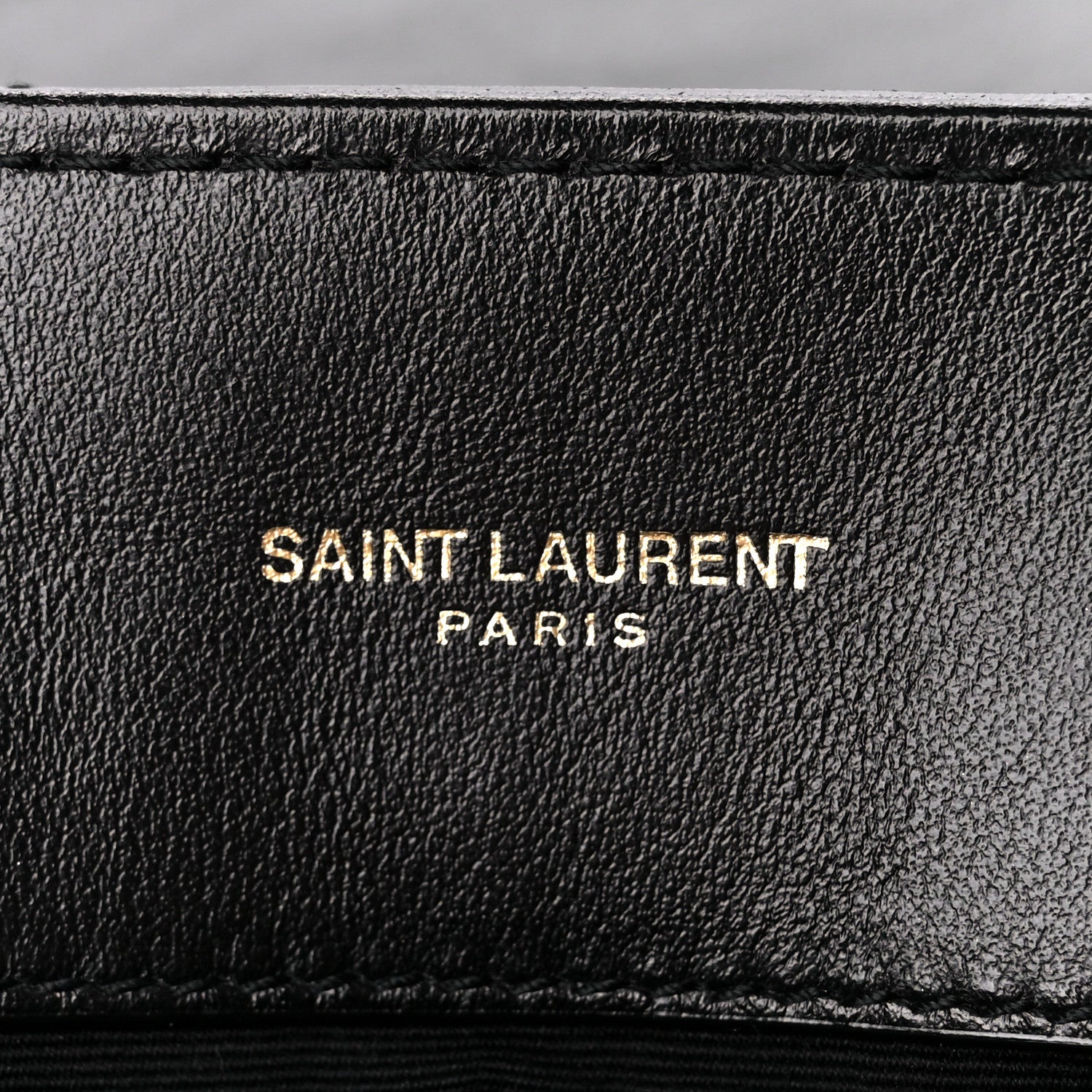 Saint Laurent Calfskin Y Quilted Monogram Medium Loulou Chain Satchel Black 6 of 11