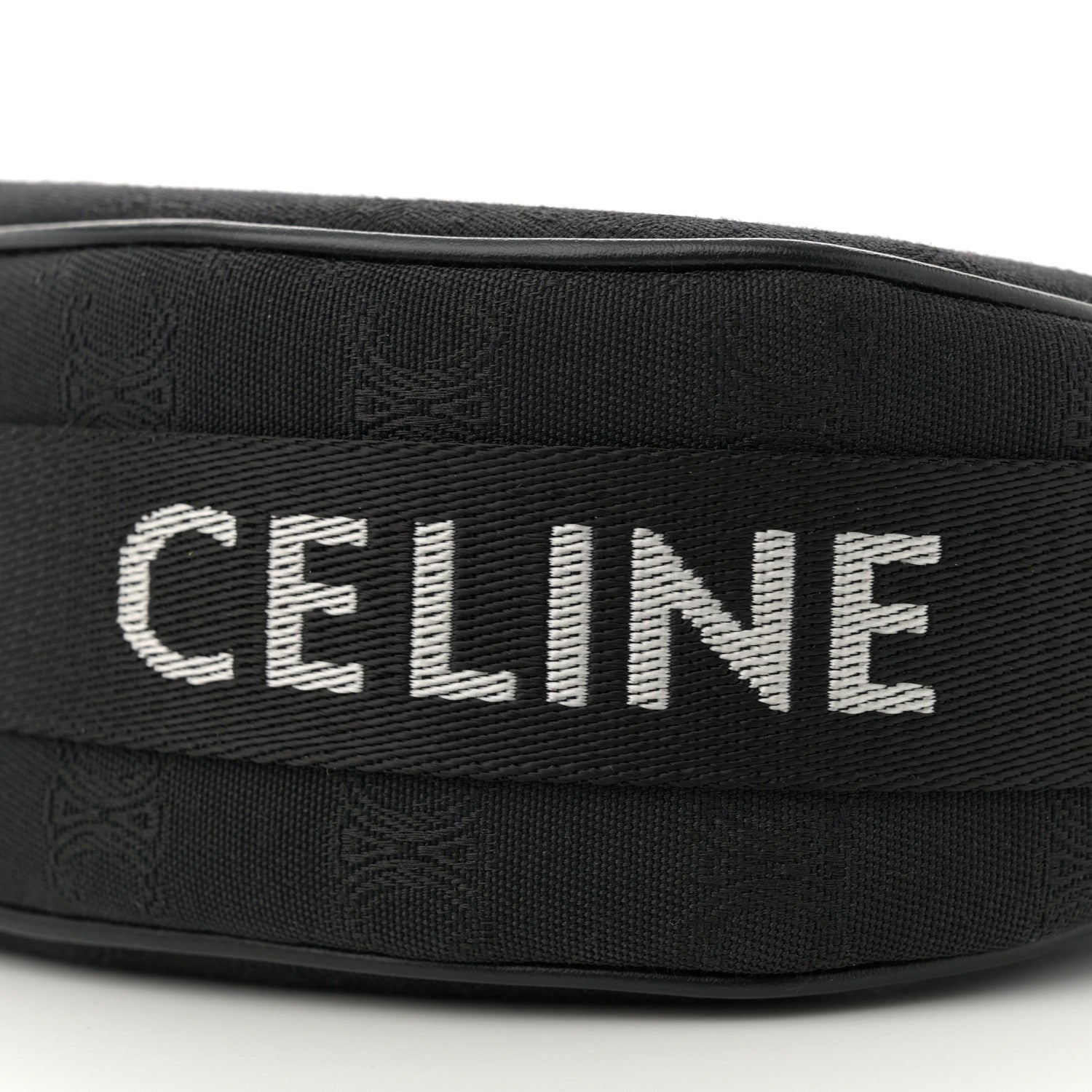 Celine Nylon Ava Shoulder Bag Black 10 of 10