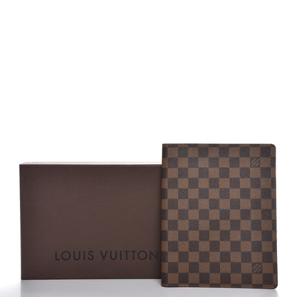 Louis Vuitton Damier Ebene Desk Agenda Cover 8 of 8