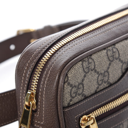 Gucci GG Supreme Monogram Web Small Ophidia Belt Bag 75 30 Dark Brown 8 of 11