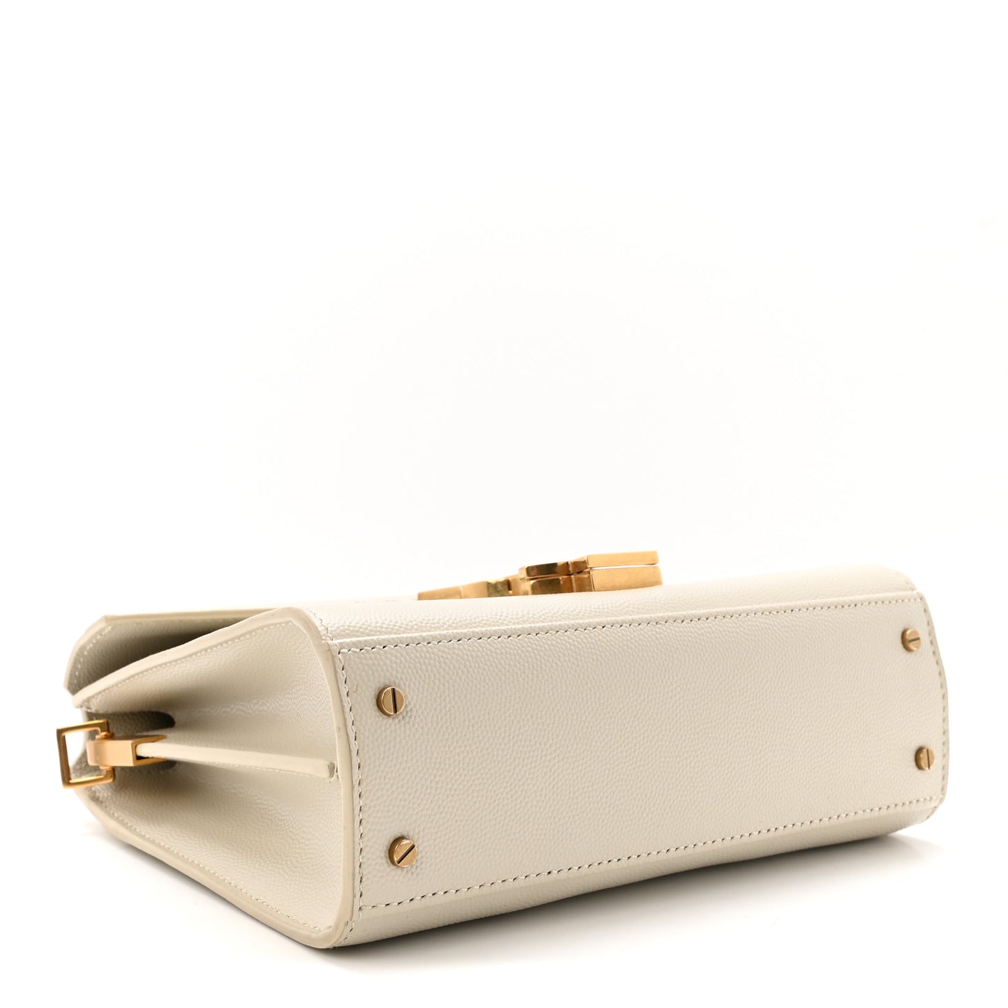 Grain de Poudre Mini Classic Monogram Cassandra Top Handle Vintage White