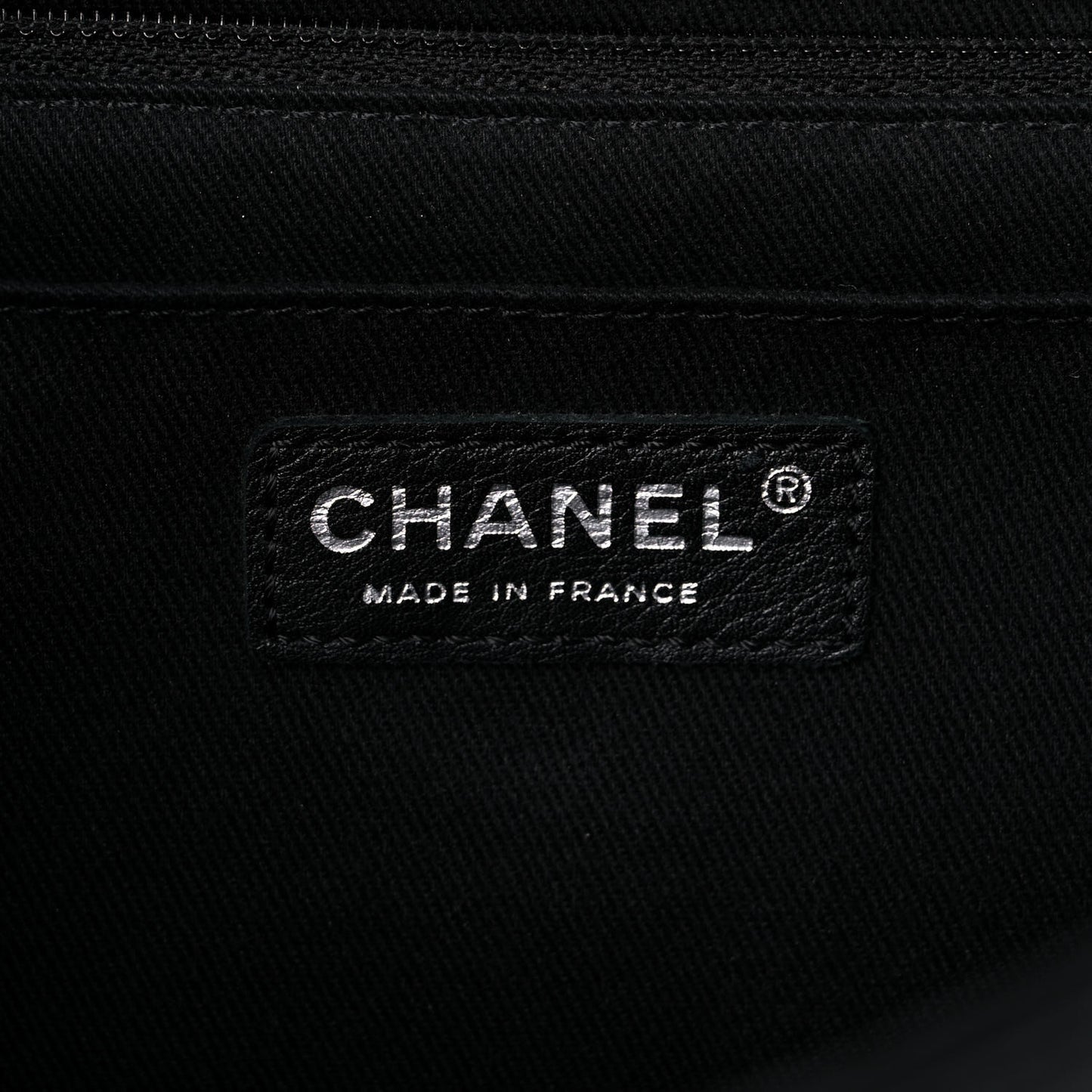 Calfskin Quilted In The Business Flap Bag Black