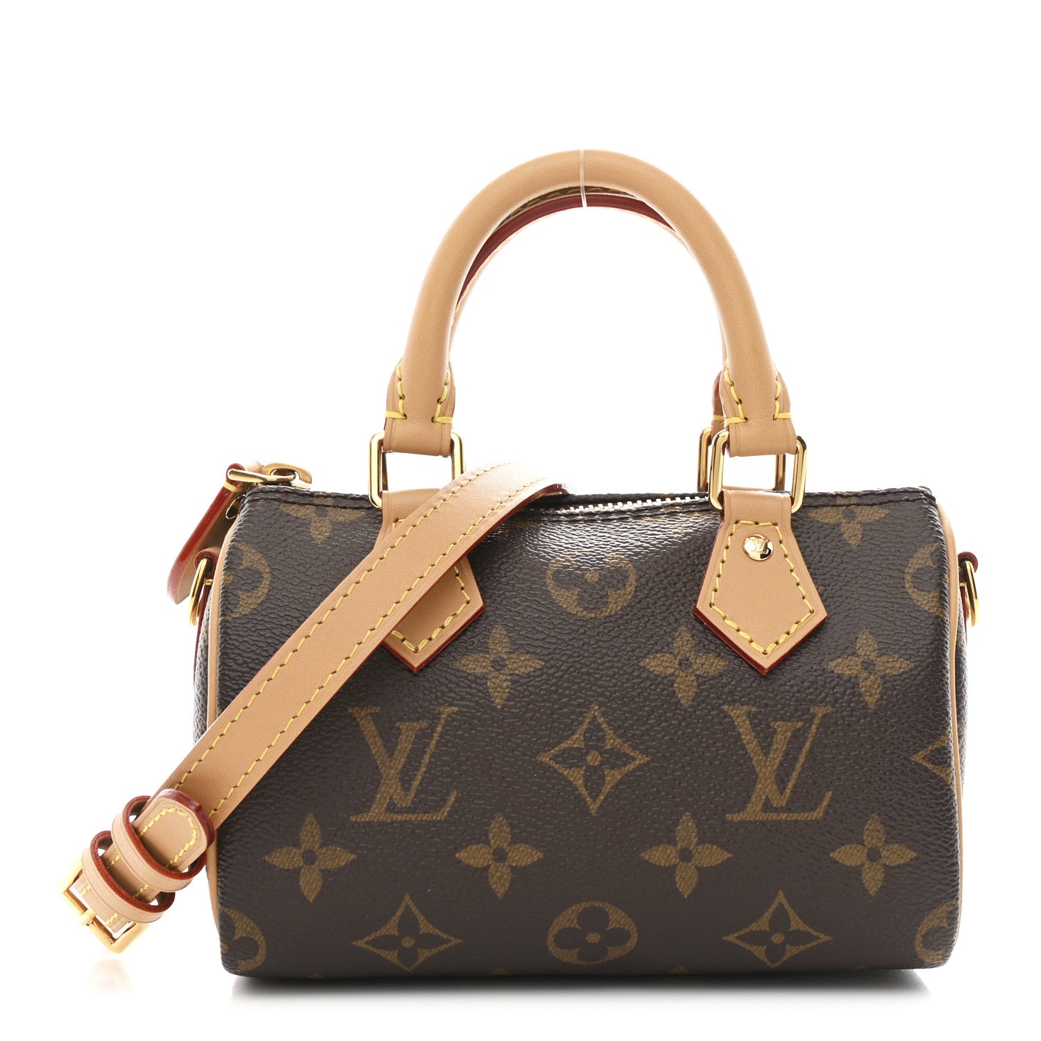 Louis Vuitton Monogram Nano Speedy Bandouliere 1 of 10