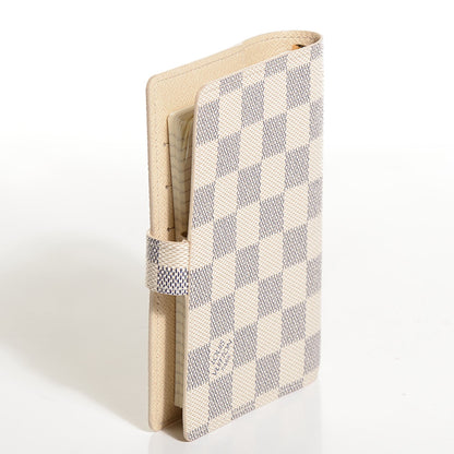 Louis Vuitton Damier Azur Small Ring Agenda Cover 3 of 8