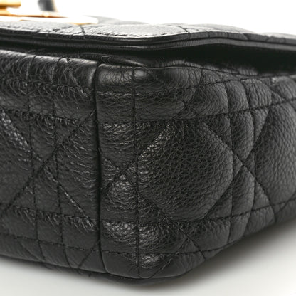 Christian Dior Calfskin Cannage Small Caro Bag Black 10 of 11