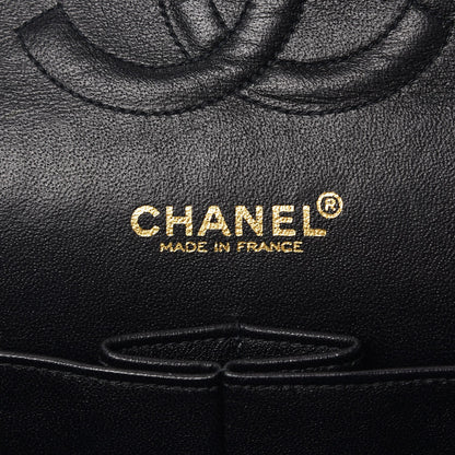 Chanel Canvas Printed Quilted Medium Double Flap Blue White 7 of 10