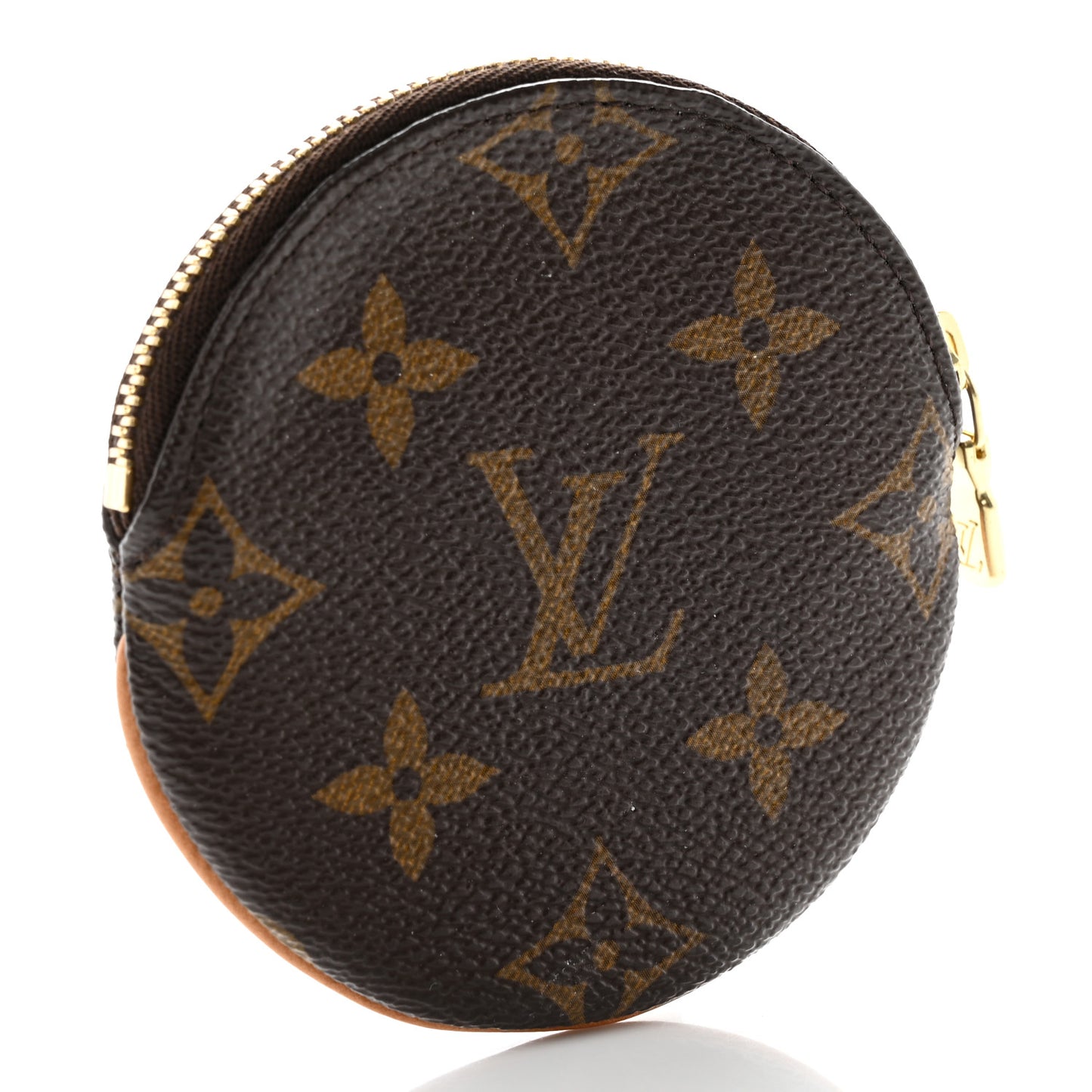 Monogram Round Coin Purse