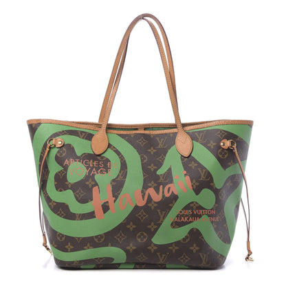 Louis Vuitton Monogram Tahitienne Hawaii Neverfull MM 1 of 12