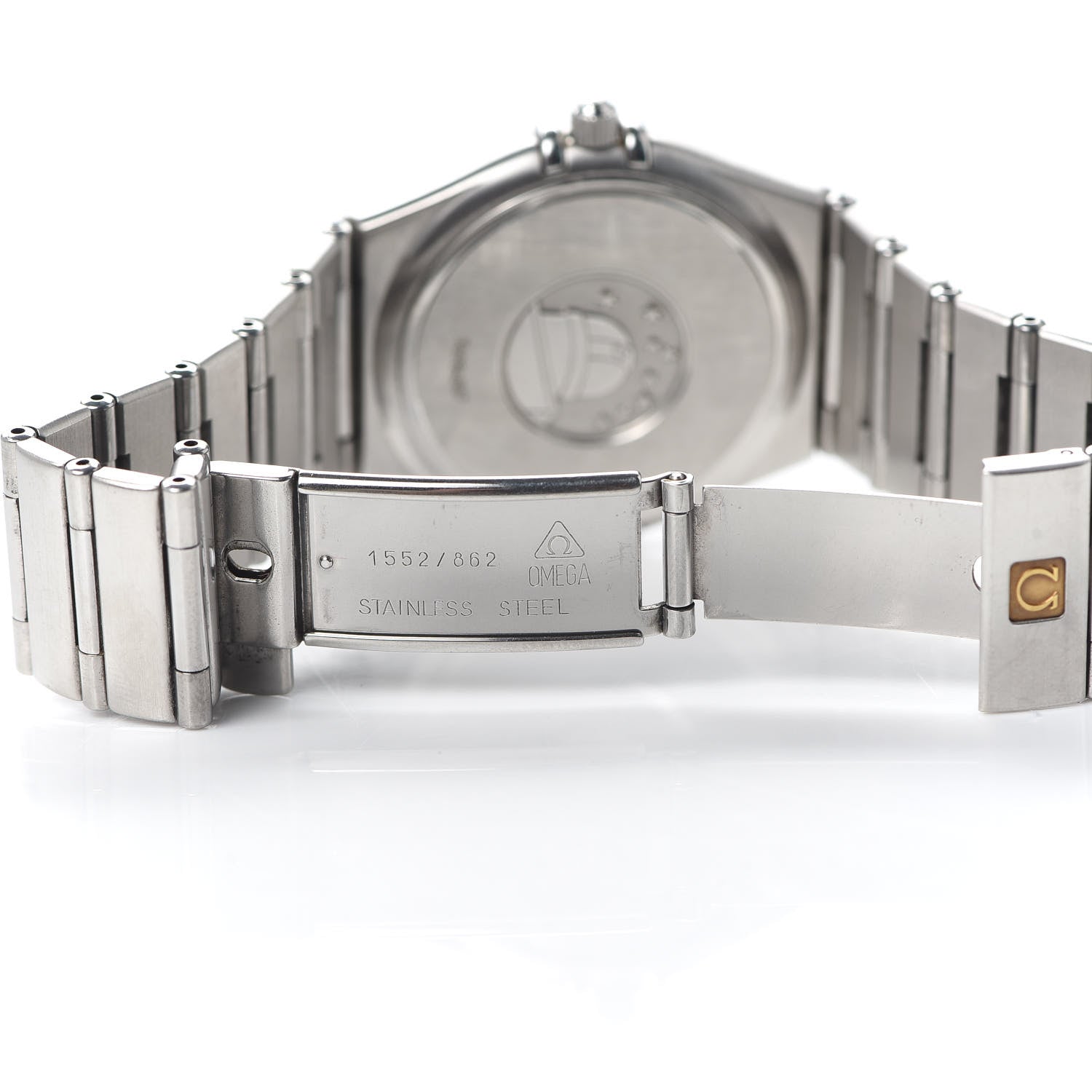 Omega Stainless Steel 33mm Constellation Quartz Watch White 1512.30 5 of 5