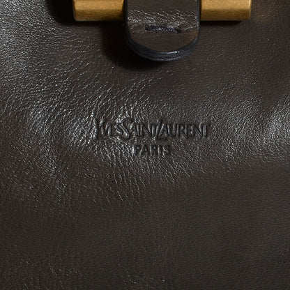 Saint Laurent Calfskin Oversized Muse Grey 8 of 9