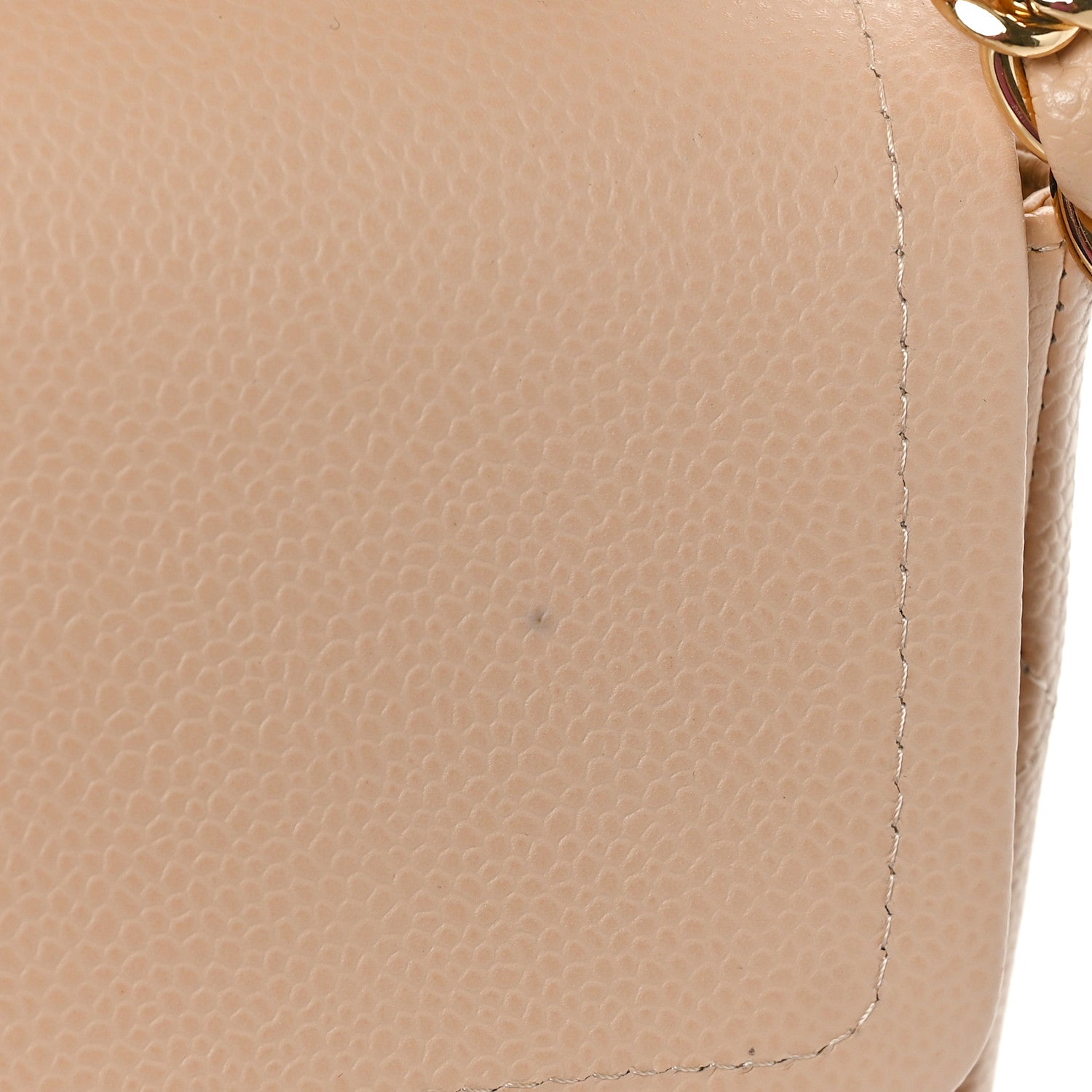 Chanel Caviar Quilted Jumbo Double Flap Beige Clair 10 of 10