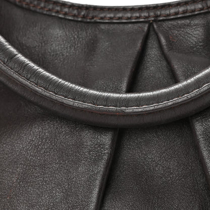 Burberry Calfskin Studded Medium Alverton Hobo Chocolate 12 of 19