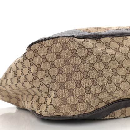 Gucci Monogram Medium Charlotte Hobo Brown 9 of 10