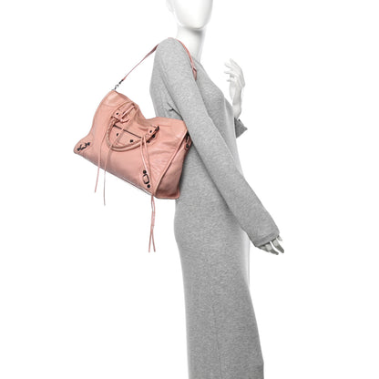 Balenciaga Agneau Classic Hardware City Rose Peche 2 of 17