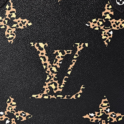 Louis Vuitton Monogram Giant Jungle Neverfull MM Black 9 of 11