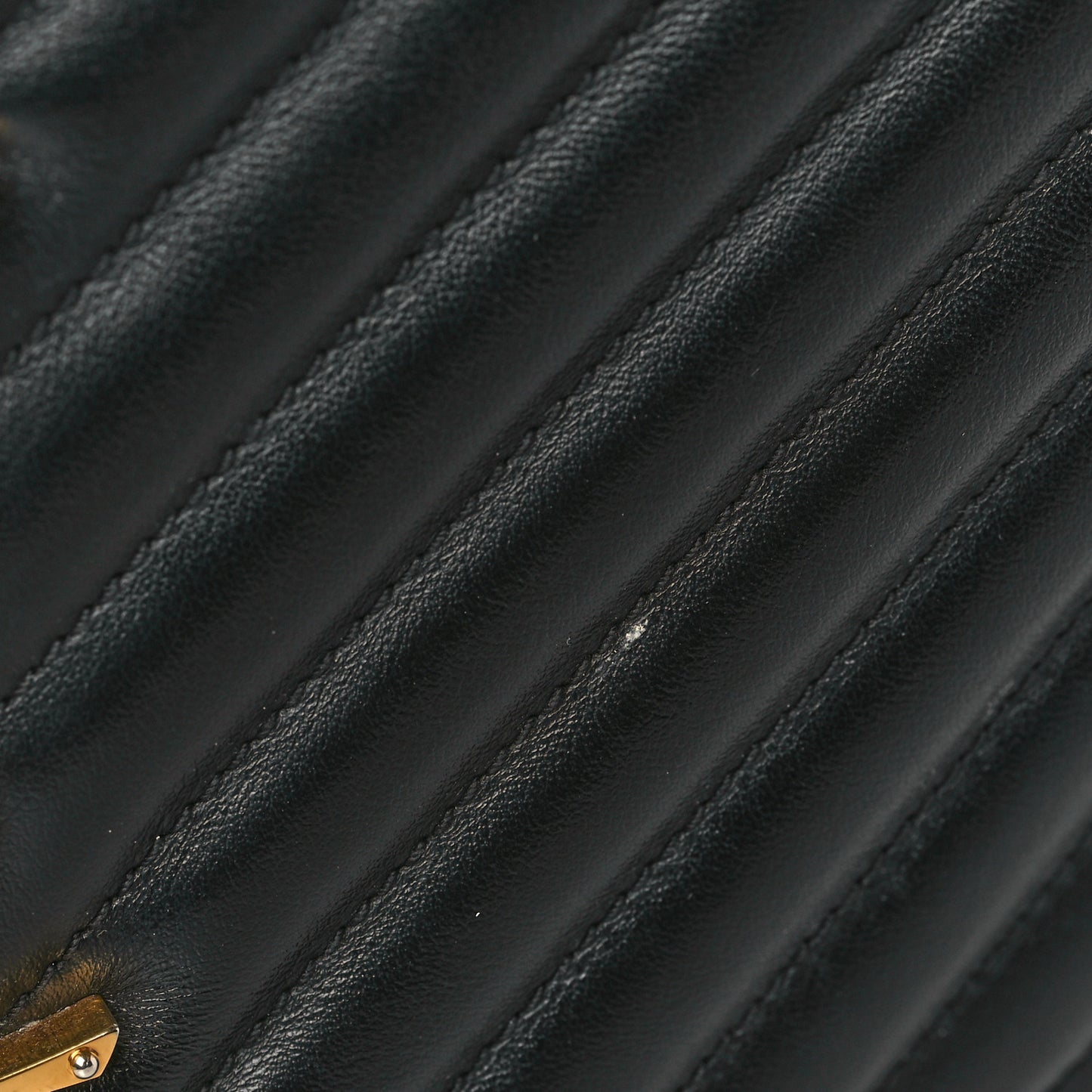 Calfskin Matelasse Monogram Lou Camera Bag Black