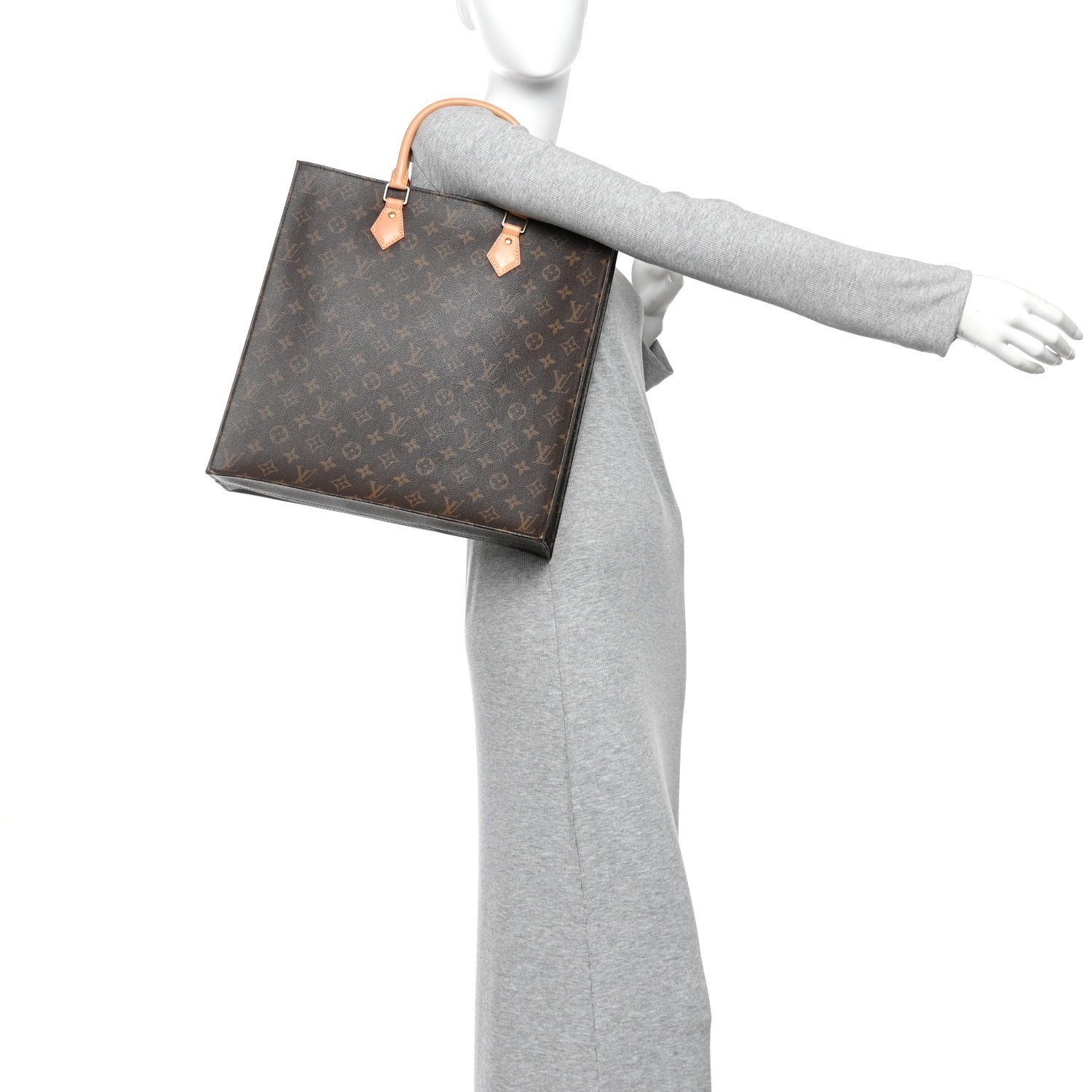Louis Vuitton Monogram Sac Plat 2 of 9
