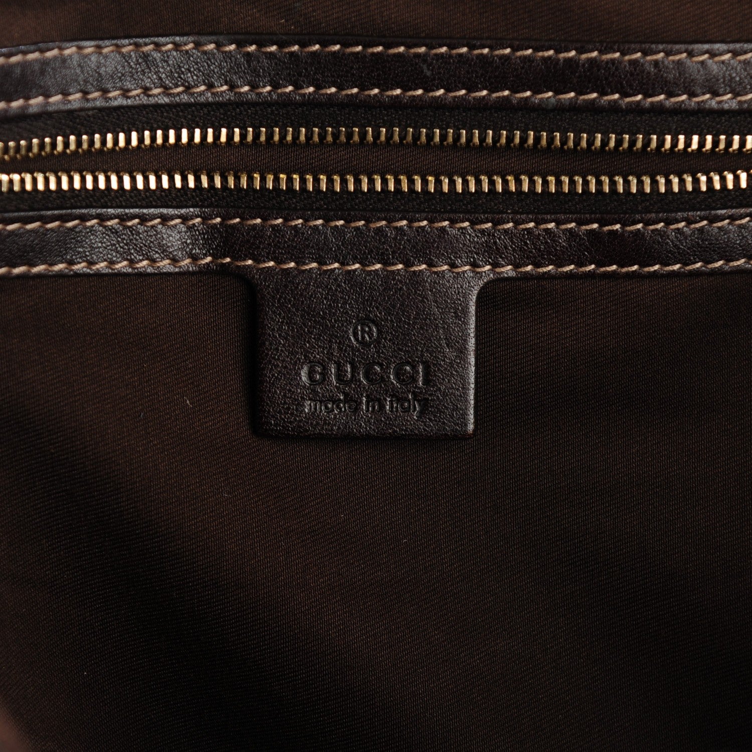 Gucci Monogram Medium Pelham Shoulder Bag Dark Brown 6 of 7