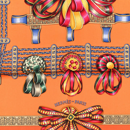 Hermes Silk Les Rubans Du Cheval Scarf 90 2 of 3