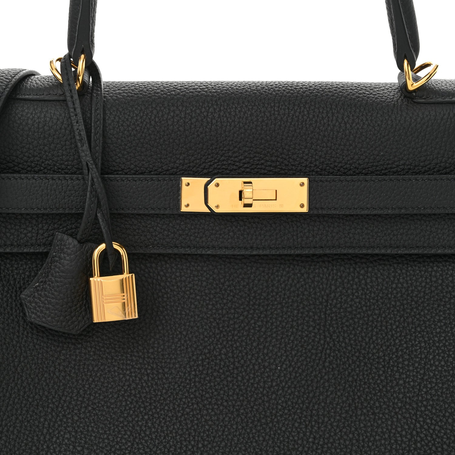 Hermes Togo Kelly Retourne 35 Black 8 of 12