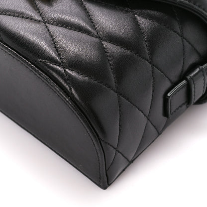 Saint Laurent Lambskin Matelasse Monogram June Box Bag Black 10 of 10