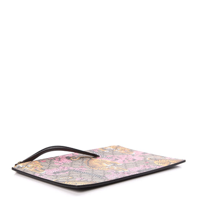 Gucci GG Supreme Monogram Bengal Zip Pouch Beige New Acero Crop Pink 4 of 10