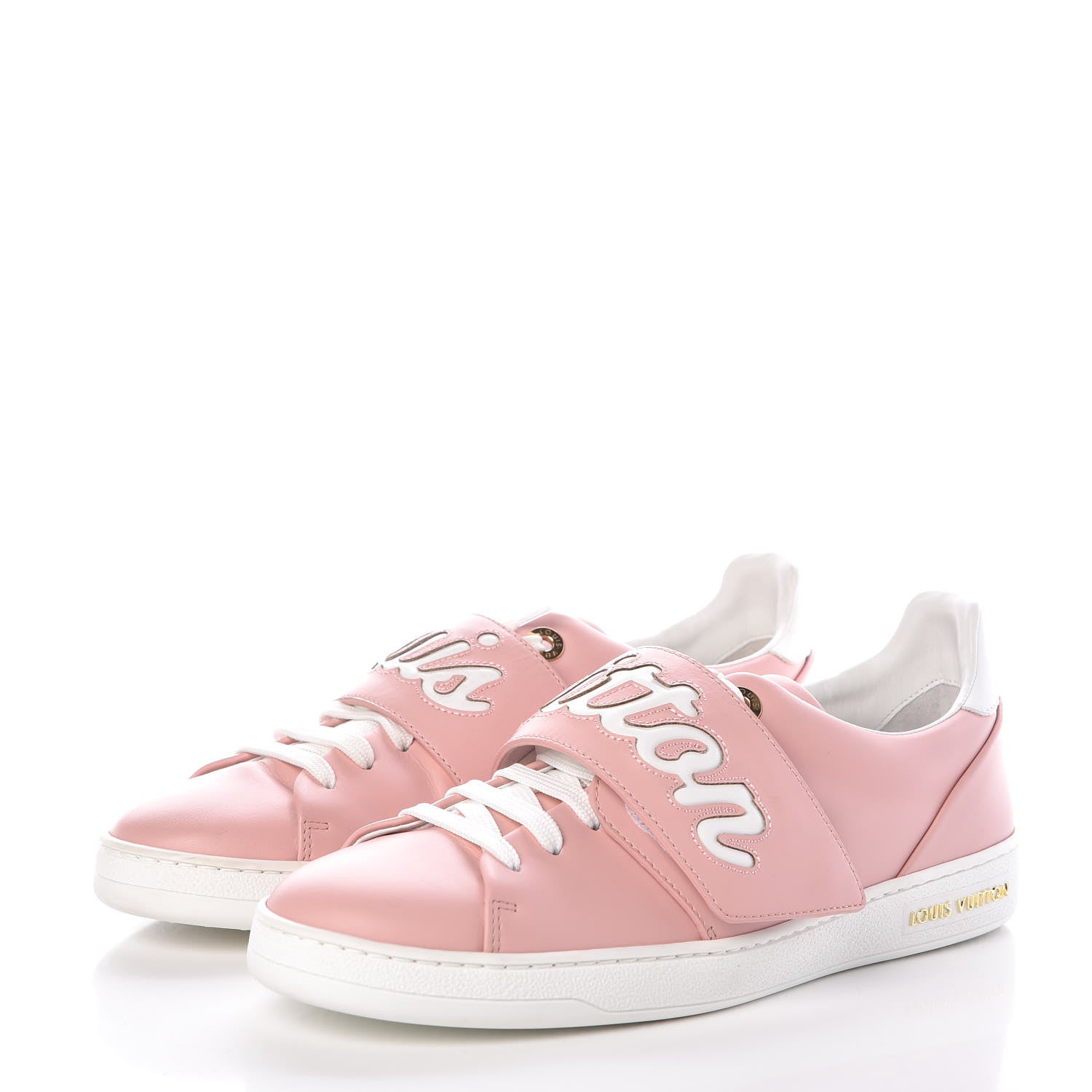 Louis Vuitton Calfskin Frontrow Sneakers 38 Rose Clair 3 of 12