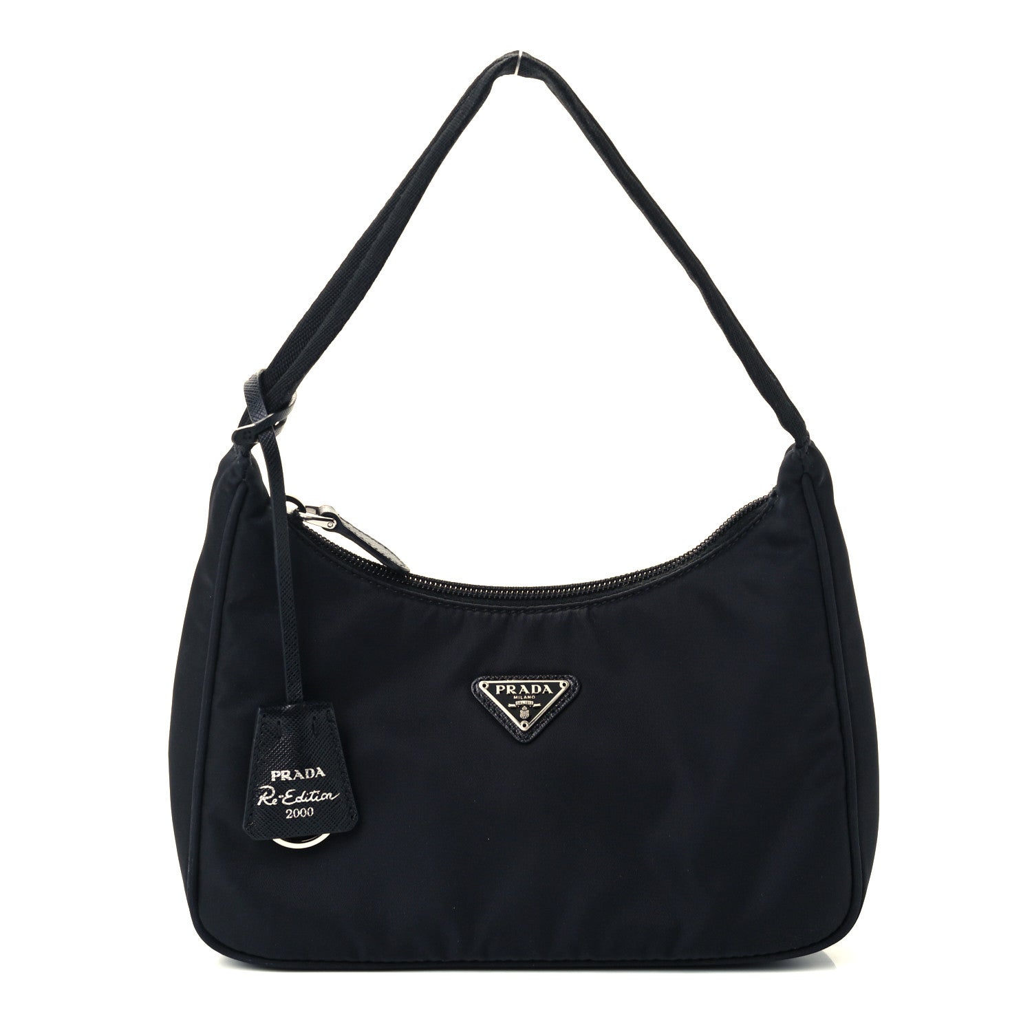 Prada Tessuto Nylon Mini Re-Edition 2000 Bag Black 1 of 11