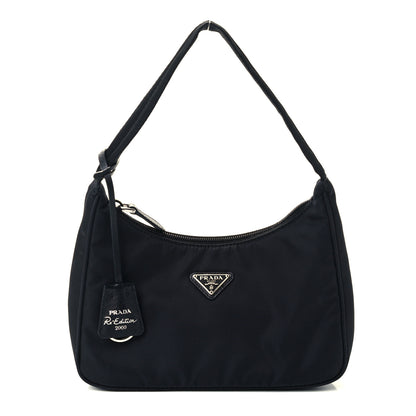 Prada Tessuto Nylon Mini Re-Edition 2000 Bag Black 1 of 11