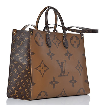 Louis Vuitton Reverse Monogram Giant Onthego GM 4 of 11