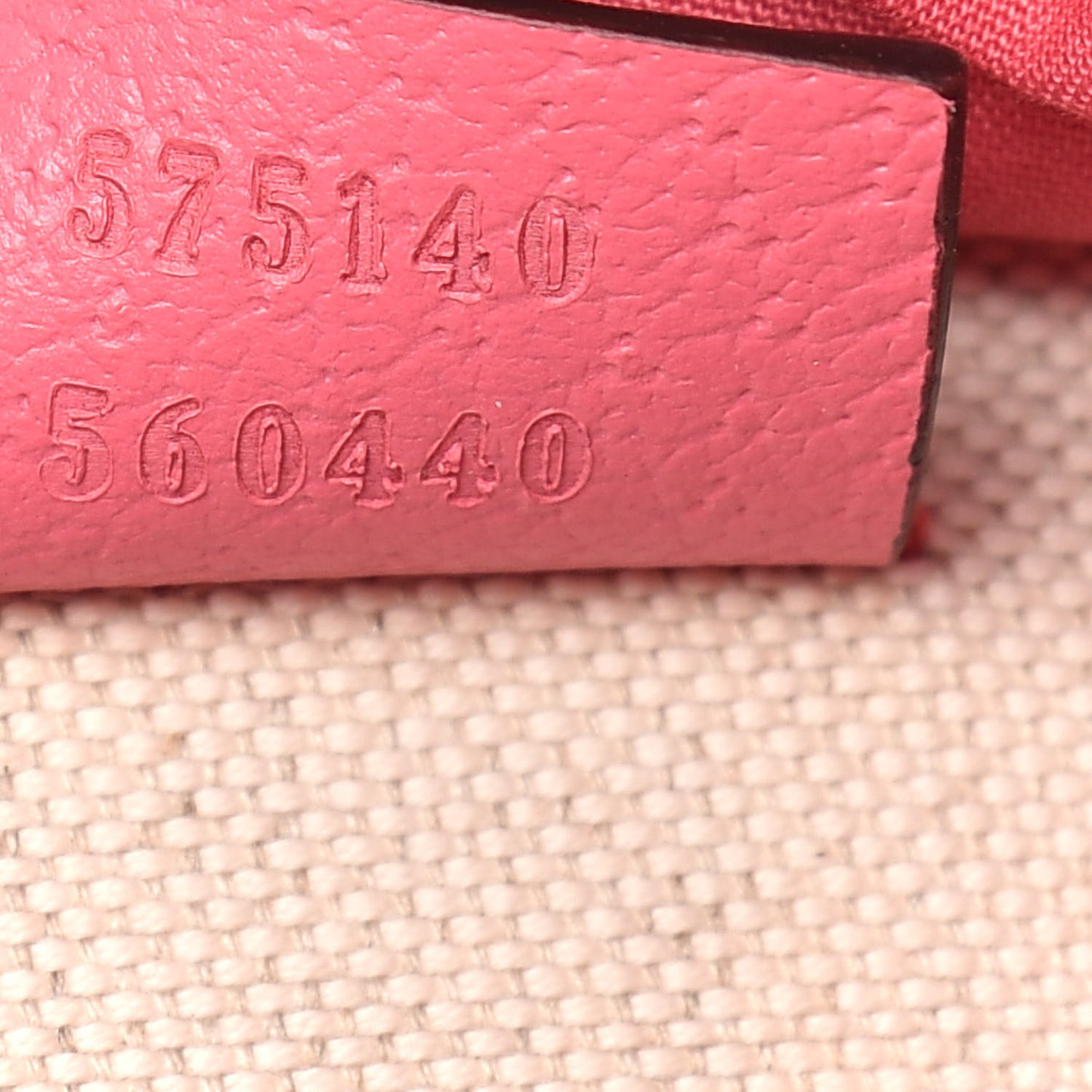 Patent Canvas Frame Logo Vertical Tote Glam Pink